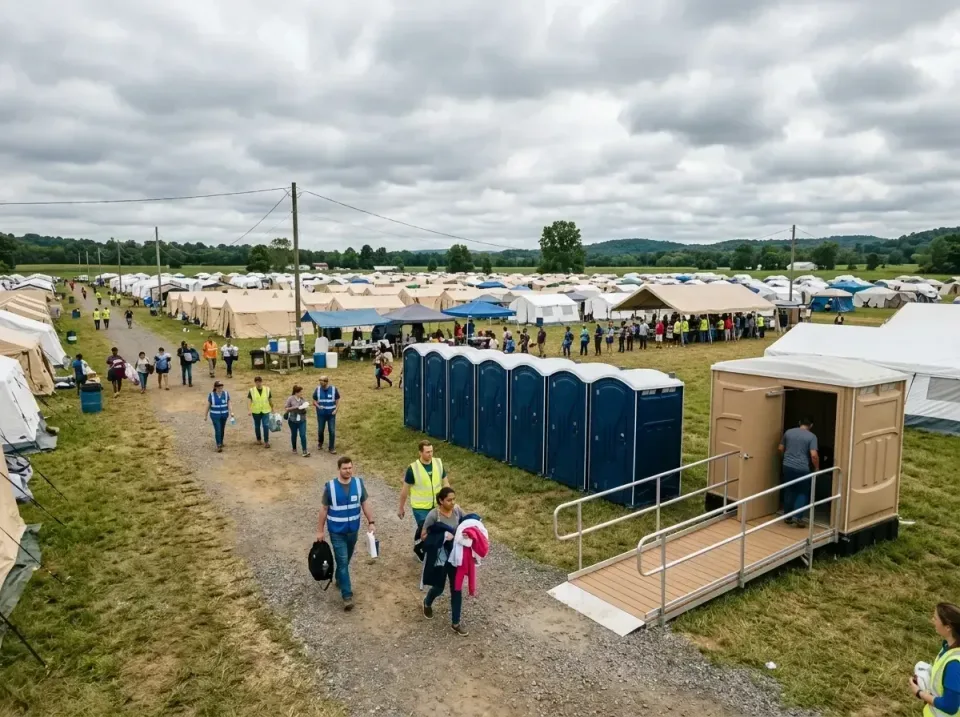 disaster-relief-camp-restrooms-010 — frequently asked questions, Dumpster & Portable Bathrooms Rental in Cape St. Claire, MD